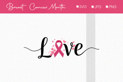 Love Of Hope Pink Design, Breast Cancer Awarness month Product Image 1