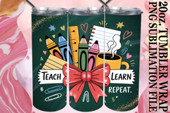 Gentle breezes 20oz tumbler wrap, Teacher Product Image 1