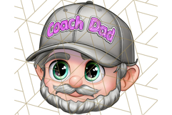 Father&#039;s Day Clipart PNG, Funny Dad Cartoon Clip Art Product Image 2