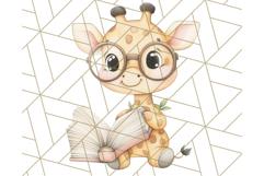 Safari Baby Animal Clipart PNG, Jungle Outfits Baby Animals Product Image 2