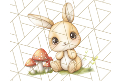 Woodland Nursery Baby Animals And Fantasy Forest PNG Clipart Product Image 2