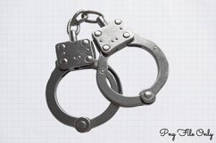 Watercolor Cute Police Clipart PNG Product Image 1