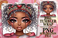 PRESENT OF HARMONY 20oz TUMBLER WRAP, Love Girl Product Image 1