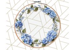 Floral Sewing Clipart PNG Vintage Sewing Elements Needlework Product Image 2