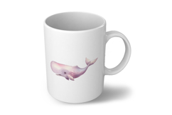 Cute Sperm Whale Deep Sea Animal PNG Summer Product Image 6