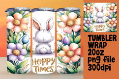 20oz Tumbler Wrap for DIY , Easter Product Image 1