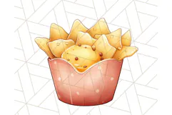 Pastel Summer Treats Clipart PNG, Cute Picnic Fair Food Art Product Image 2