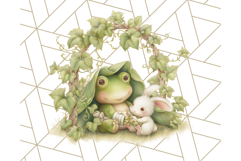 Enchanted Garden Healers Clipart PNG, Animal Plant Png Product Image 2