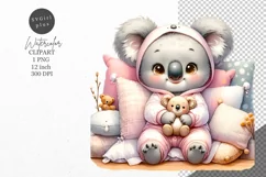 Koala clipart, Teddy bear clipart, Toy clipart Product Image 1