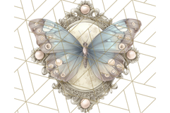 Vintage Butterfly PNG Clipart, Fairytale Cottagecore Images Product Image 2
