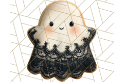 Halloween Cookie Clipart PNG, Spooky Sugar Treat Art Product Image 2