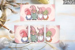 Easter Mug Wrap Design - Easter Gnome Sublimation Product Image 1