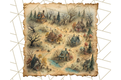 Midnight Monster Camp Out Clipart PNG, Halloween Png Product Image 2