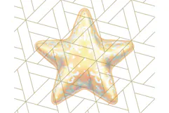 Cute Puffy Star Clipart PNG, 3D Glossy Pastel Stars Clip Art Product Image 2