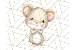 Cute Arctic Animal Clipart PNG, Cute Winter Animals Png Product Image 2