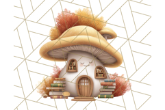Autumn Treehouse &amp; Woodland Cabin PNG Clipart Product Image 2