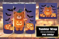 ARTISTIC 20oz Tumbler Design for Gifts , Cute Bear Product Image 1