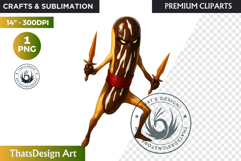 Fantasy Food Characters RPG Clipart PNG Graphics Product Image 1