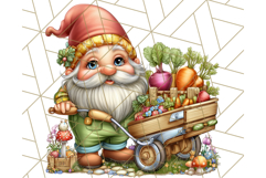 Gnomes at Work Clipart PNG, Cute Gnomes PNG Illustration Product Image 2