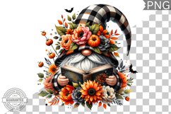Halloween Gnome Sublimation - Clipart PNG Design Product Image 1