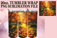 RADIANT EVENINGS 20oz TUMBLER WRAP, Autumn Product Image 1