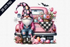 Easter Day Gnome - Sublimation Clipart PNG Design Product Image 1