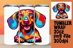 CUSTOM 20oz Tumbler Template for Gifts , Dog Product Image 1