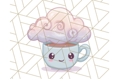 Kawaii Weather Clipart PNG, Cute Pastel Weather Icons Product Image 2
