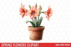 Spring Flowers Clipart Product Image 1