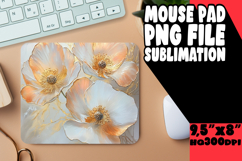 CHEERFUL DESK MAT ARTISTIC MAGIC, 3D Flower Product Image 1