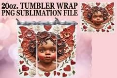 Love Blossoms in Tumbler Art Product Image 1