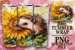 Radiant Memories 20oz tumbler wrap, Animals Product Image 1