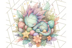 Magical Creatures Clipart PNG, Fantasy Animals Png Product Image 2