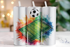 Football Tumbler Wrap | Sublimation | Tumblers Product Image 1