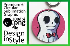 Loveable Ghost Sublimation PNG Product Image 1