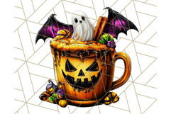 Spooky Café Cuties Halloween PNG Clipart, Holiday Elements Product Image 2