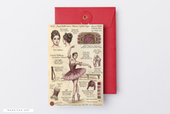 Ephemera Ballet Junk Journal Pages Product Image 6