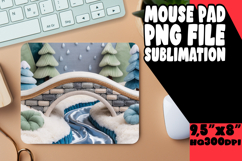 BLISSFUL mouse PAD Fun Design, Holiday Product Image 1