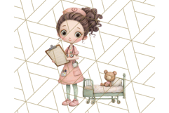 Cute Career Clipart Watercolor Professions Clip Art for Kids Product Image 2