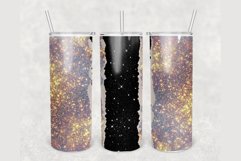 Add Your Name Gold glitter 20 oz tumbler sublimation design Product Image 1
