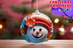Winter&#039;s Floral Symphony in 3D Product Image 1