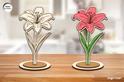 Flowers Laser Cut Bundle | Glowforge | SVG Product Image 5