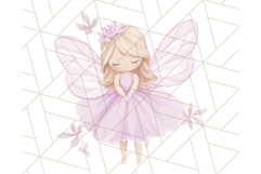 Pastel Purple Fairy Garden Clipart Enchanted Cottagecore Png Product Image 2