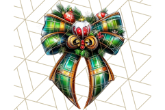 Bright Shiny Christmas Bows PNG Clipart, Winter Holiday Png Product Image 2