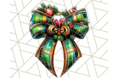 Bright Shiny Christmas Bows PNG Clipart, Winter Holiday Png Product Image 2