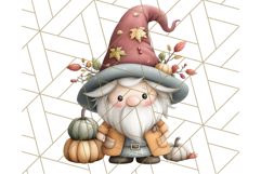 Fall Gnome Clipart PNG Cute Thanksgiving Gnomes Product Image 2