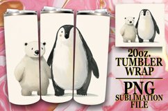 Boho Animal Friends on Tumbler Product Image 1