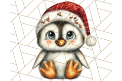 Christmas Animal Clipart, Festive Animals in Holiday Outfits Product Image 2