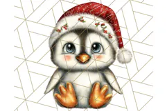 Christmas Animal Clipart, Festive Animals in Holiday Outfits Product Image 2