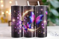 Butterfly Tumbler Wrap | Sublimation | Tumblers Product Image 1